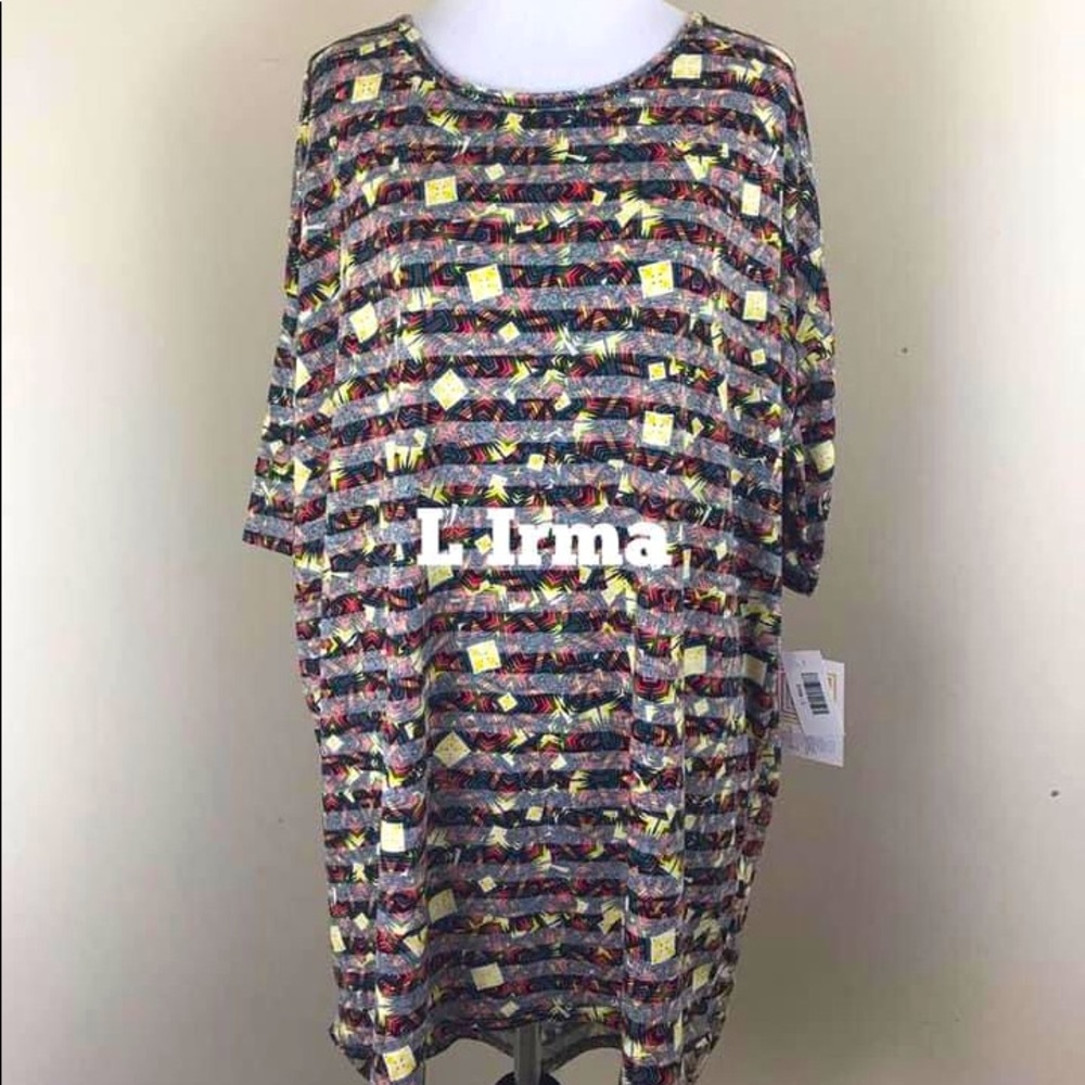 Large LuLaRoe Irma Tunic NWT